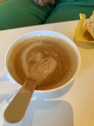 5th Apr 2025 - Heart in my coffee. 