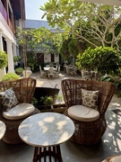 31st Mar 2025 - Patio of our hotel. 