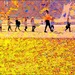 A Colorful Walk in the Park by olivetreeann