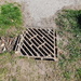 grid with chicken wire over