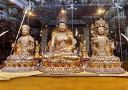 9th Apr 2025 - Three golden Buddhas. 
