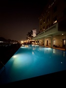 10th Apr 2025 - Pool by night. 
