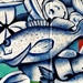 Poissons d'Avril: Day 10-- Mural Detail 