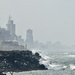 Colombo in the fog. 