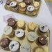 Hearts on cupcakes. 