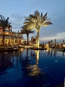 13th Apr 2025 - Evening by the pool. 