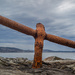 Rusty old bollard by helstor365