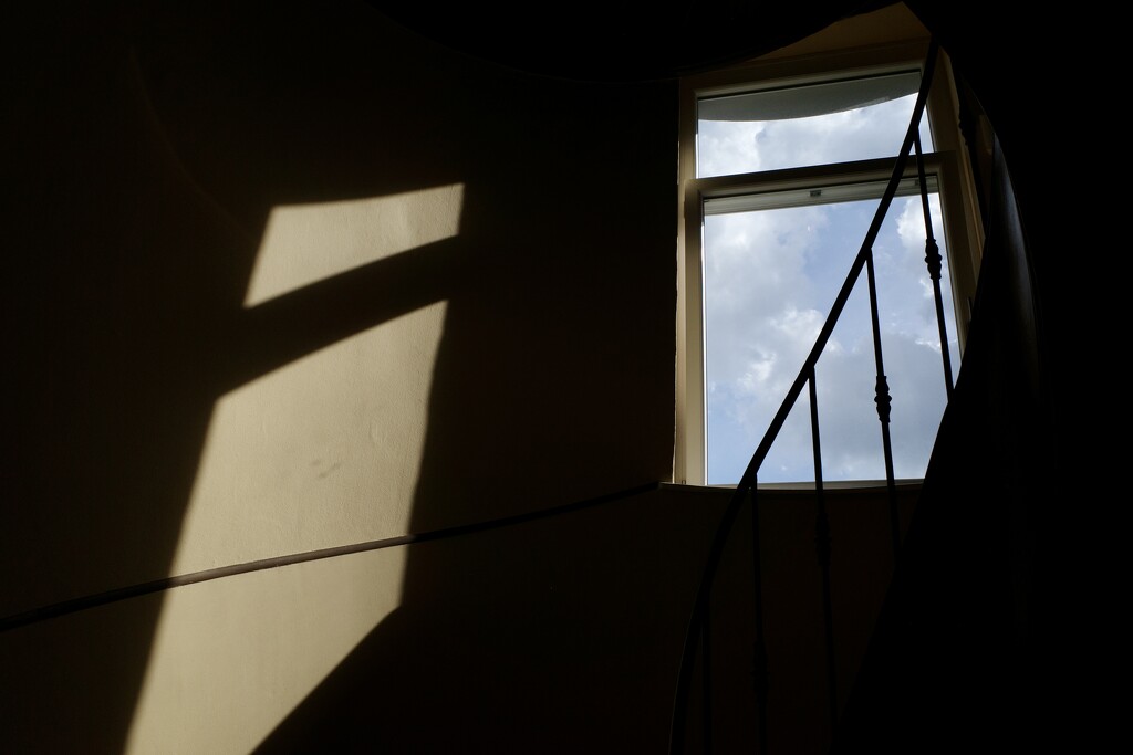 Sunshine in the staircase  by vincent24