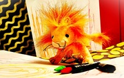 14th Apr 2025 - Who said Lions can't be Artists? --   Day 14