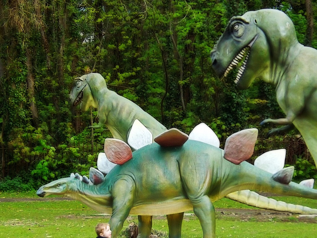 Walking With Dinosaurs (in Swansea) by ajisaac