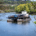 Ferry on the Danube in Austria