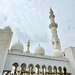 Water and mosque. 