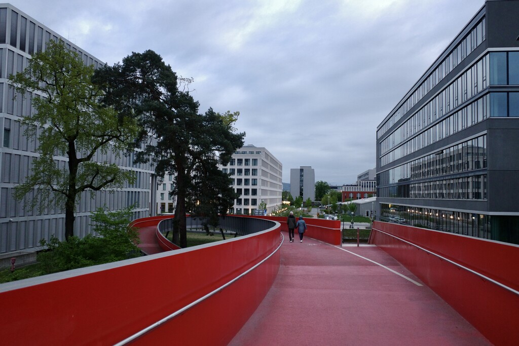 Red bridge from the top by vincent24