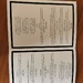 Service sheet interior 