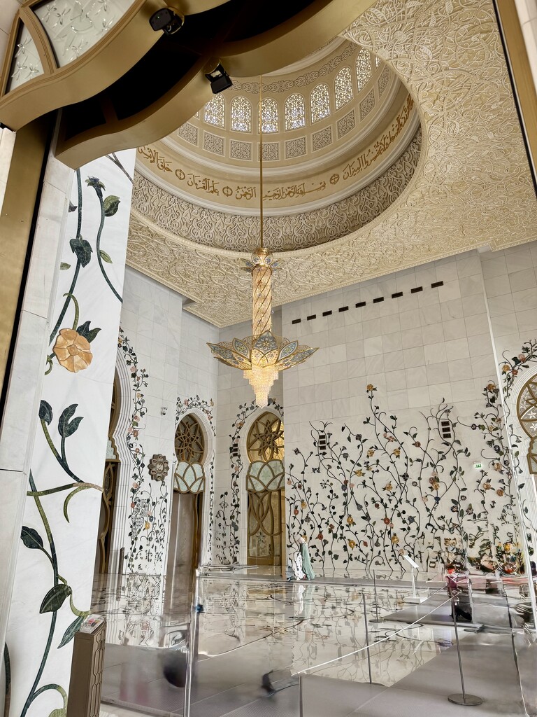 Inside the mosque.  by cocobella