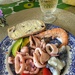 Seafood lunch 