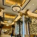 Palmtrees in an hotel. 
