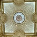 Square ceiling. 