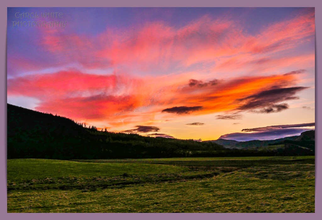 Sunset Near The Cairngorms by carolmw