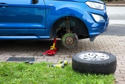 22nd Apr 2025 - Changing tires