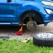 Changing tires