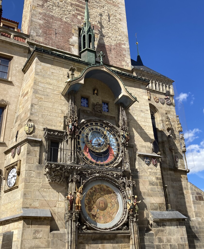 The famous Astronomical Clock on the Old Town Hall.   by illinilass