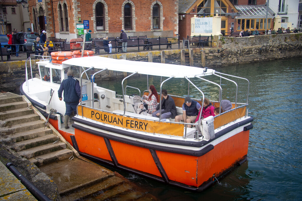 Polruan Ferry by swillinbillyflynn