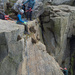 Rock Climbing on Ilkley Moor