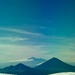 Mountains and volcanos. 