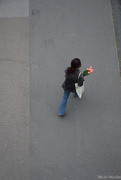 23rd Apr 2025 - a girl with tulips