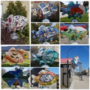 27th Apr 2025 - Poissons d'Avril: Day 27-- Fish Art Walking Tour