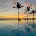 Sunset in Bali. 