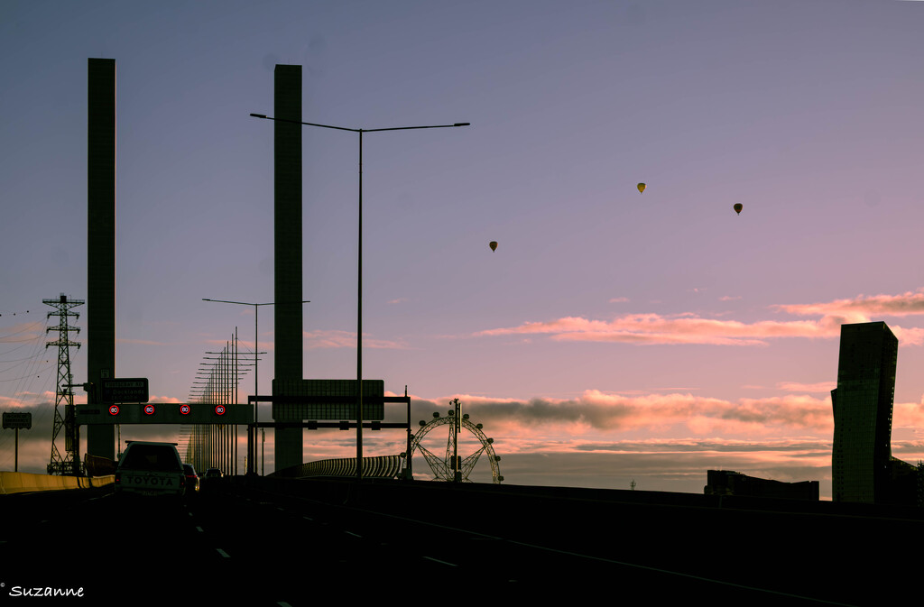 Early morning on the Bolte Bridge by ankers70