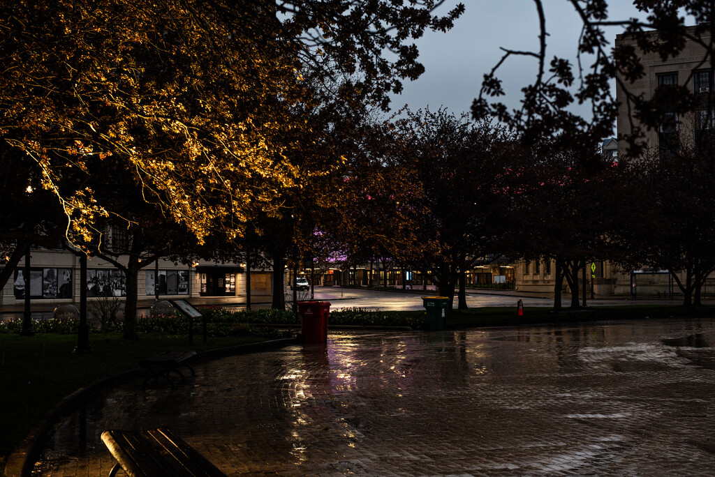 Niagara Square at 6-15 am-2 by darchibald