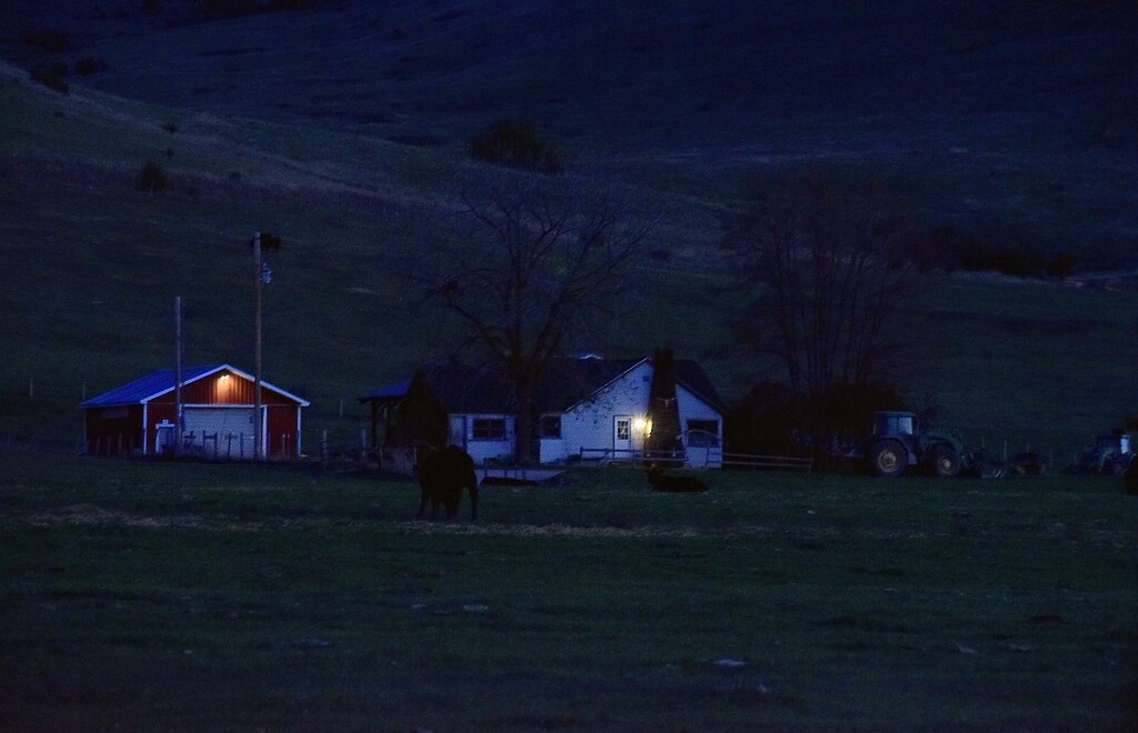 Dusk On The Homestead... by bjywamer