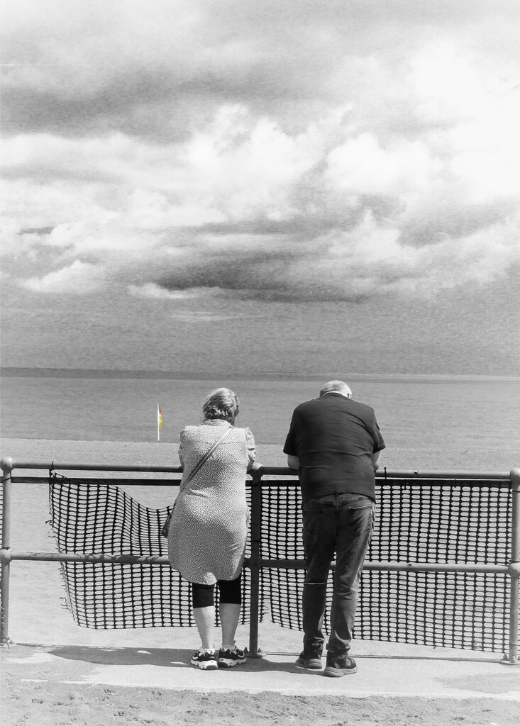 Looking out to sea. by bricam