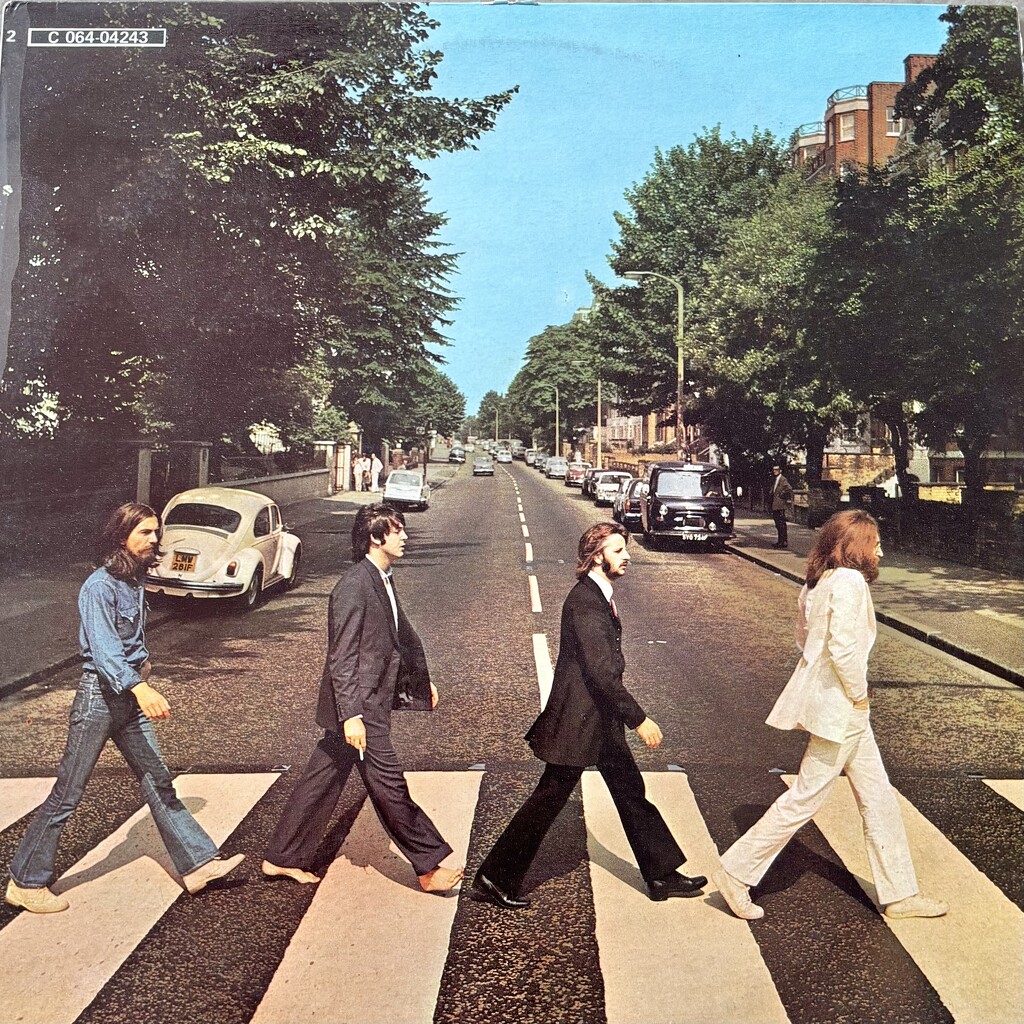 Abbey rd… here comes the sun…. Love it by beverley365