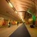 Bikes in the tunnel 