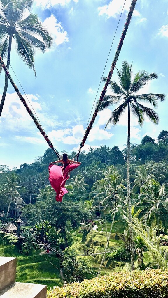 Swinging.  by cocobella