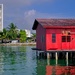 Buddhist Shrine Tan Jetty, With Komtar in background. by ianjb21