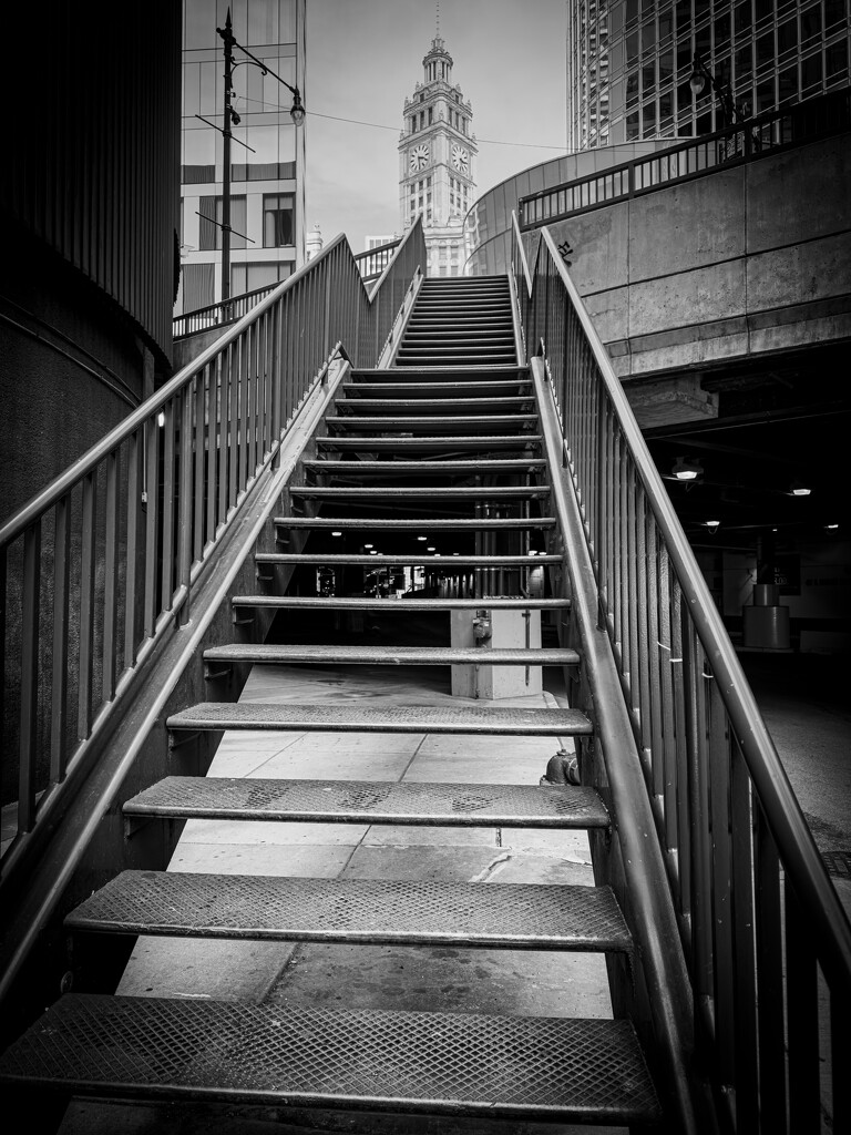 N Wabash and E Kinzie by pictorialnarrative