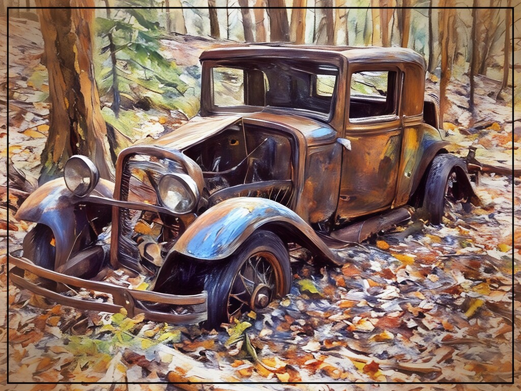 Rust Bucket by olivetreeann
