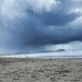 Rain at the beach.