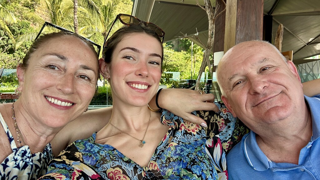 Me, Alix and husband.  by cocobella