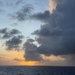 Sunset at sea
