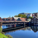 Old city bridge and the piers by elisasaeter