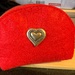 Silver heart. 