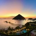 Panorama from our room. 