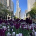 Looking up Michigan Avenue, Chicago 