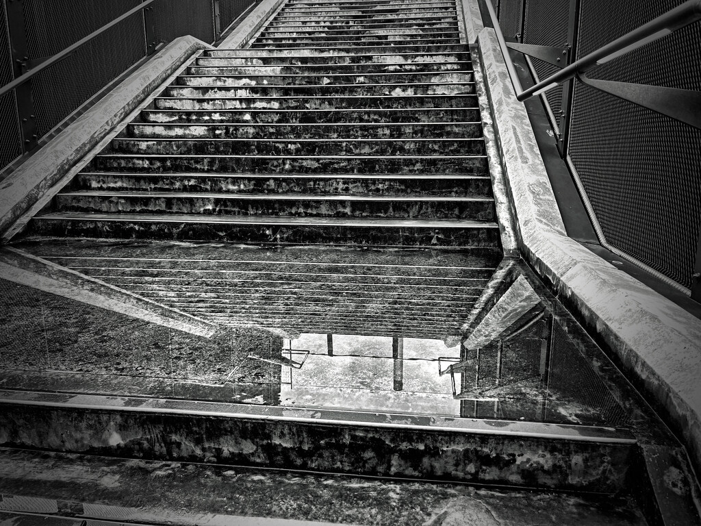 Footbridge or footbath? by johnfalconer